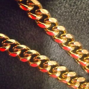 Men's 20 inch solid 14k Gold Cuban link chain